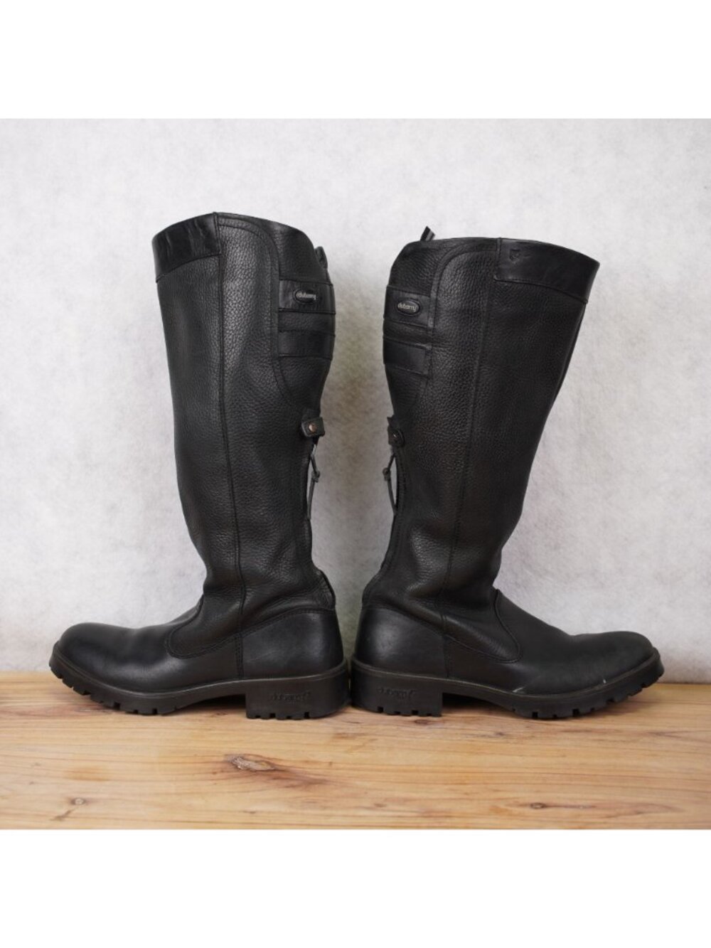 Dubarry Clare Gore-Tex Waterproof Tall Leather Riding Boots Womens Sz 39 Black - Picture 7 of 14